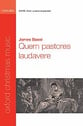 Quem Pastores Laudavere SATB choral sheet music cover